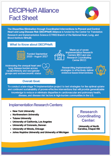 Thumbnail for DECIPHeR Fact Sheet